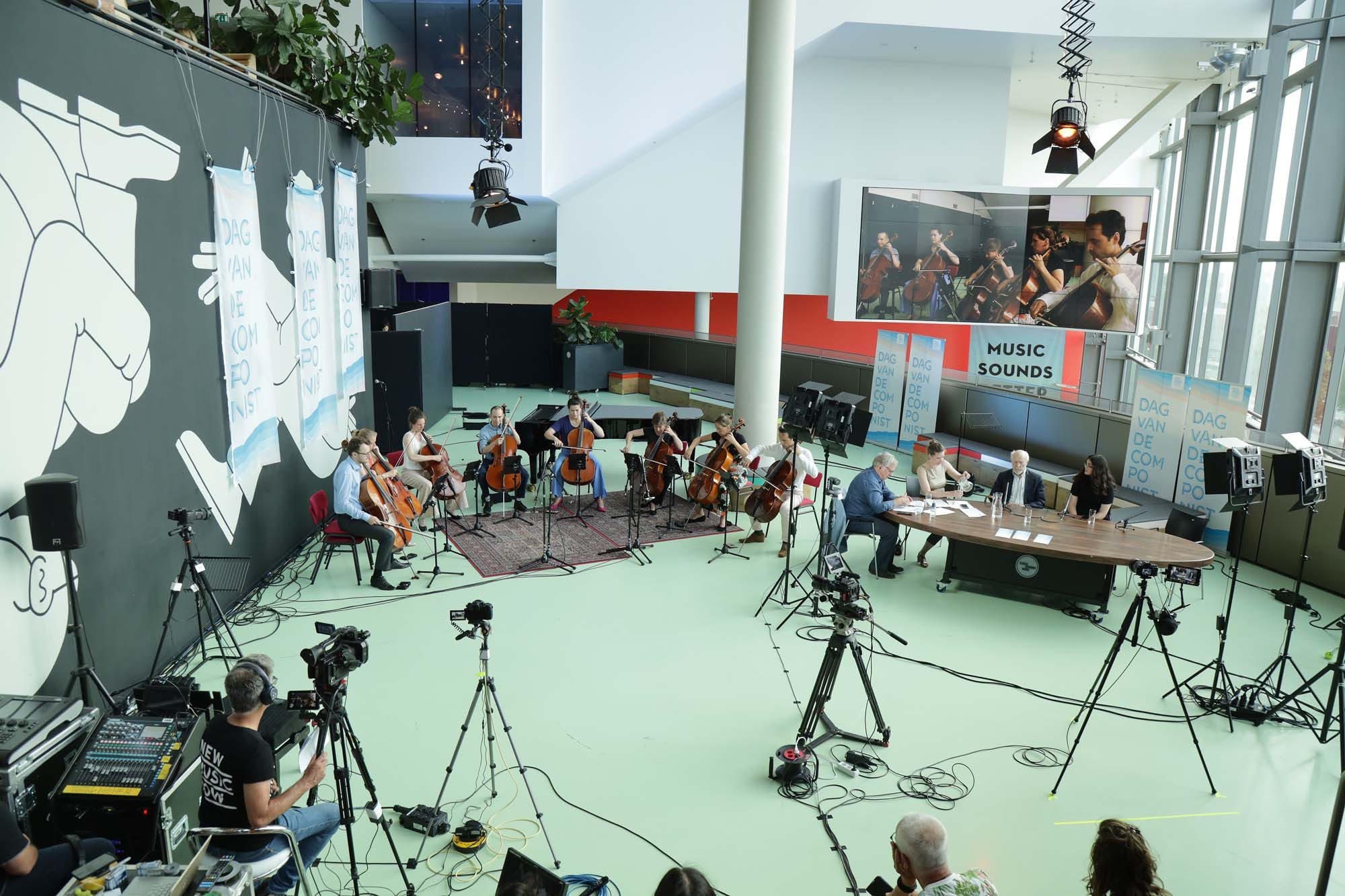 7511 6 0138 Cello Octet Amsterdam Nieuwkerk Aad Van Lemereis Anne Maartje Loevendie Theo